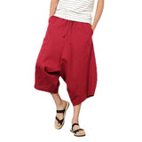 PODOM Men Bloomers Trousers Japanese Indian Nepal Style