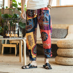 Traditional Chinese Style Cotton Casual Pants