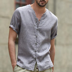 Stylish M-3XL Cotton Linen Casual Shirts