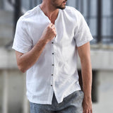 Stylish M-3XL Cotton Linen Casual Shirts