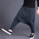 Brand Men's Pants Hiphop Harem Cross-pants