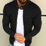 Streetwear Mens Jackets Coats Solid Patchwork