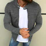 Streetwear Mens Jackets Coats Solid Patchwork